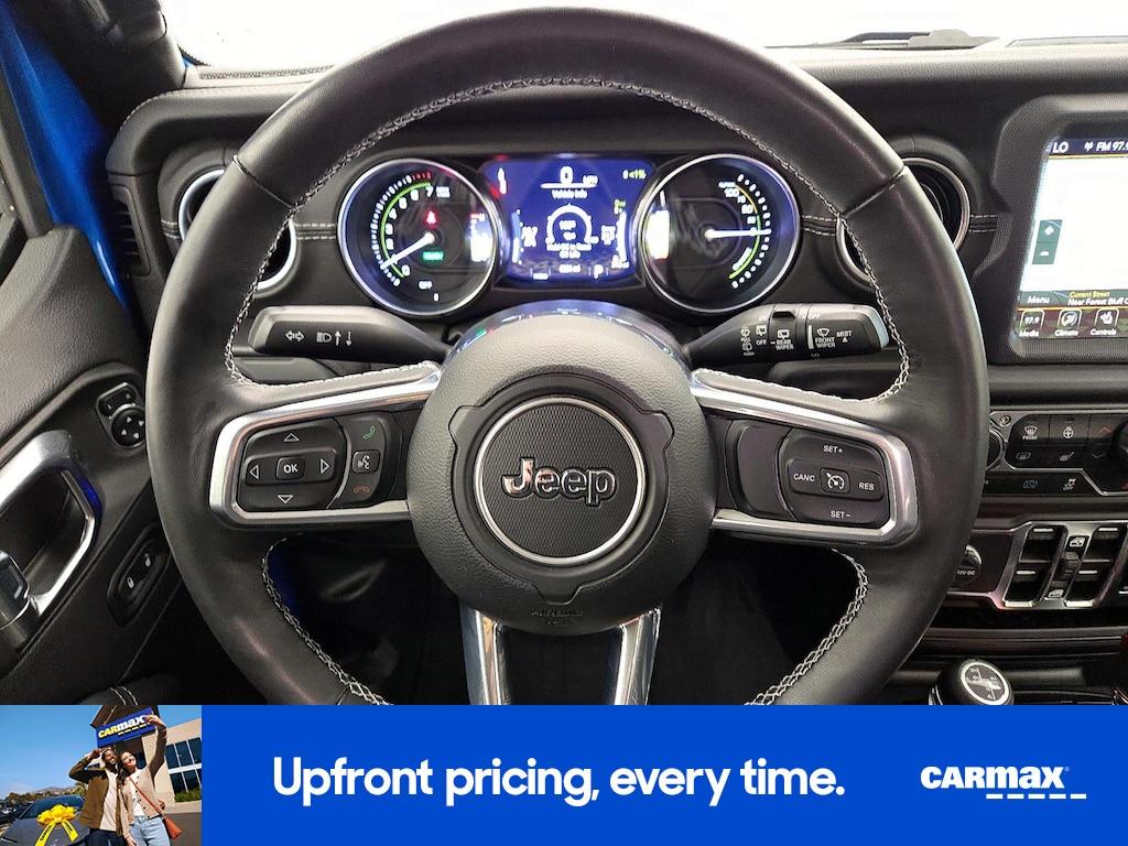 used 2022 Jeep Wrangler Unlimited 4xe car, priced at $36,998