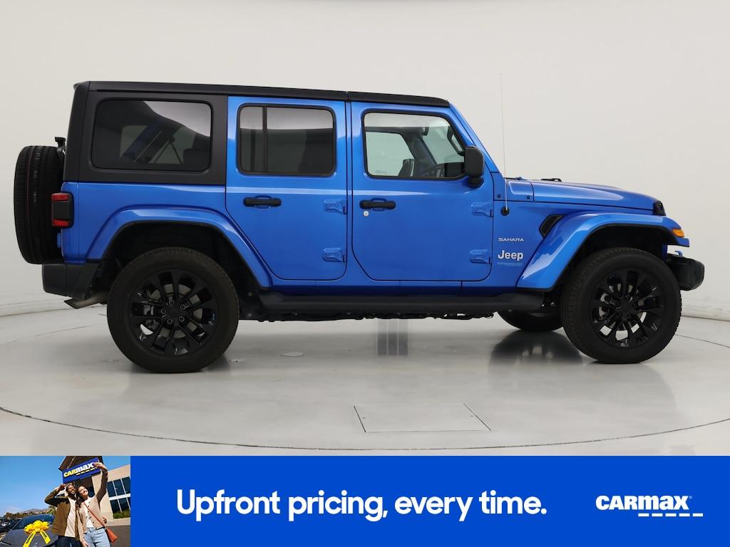 used 2022 Jeep Wrangler Unlimited 4xe car, priced at $36,998