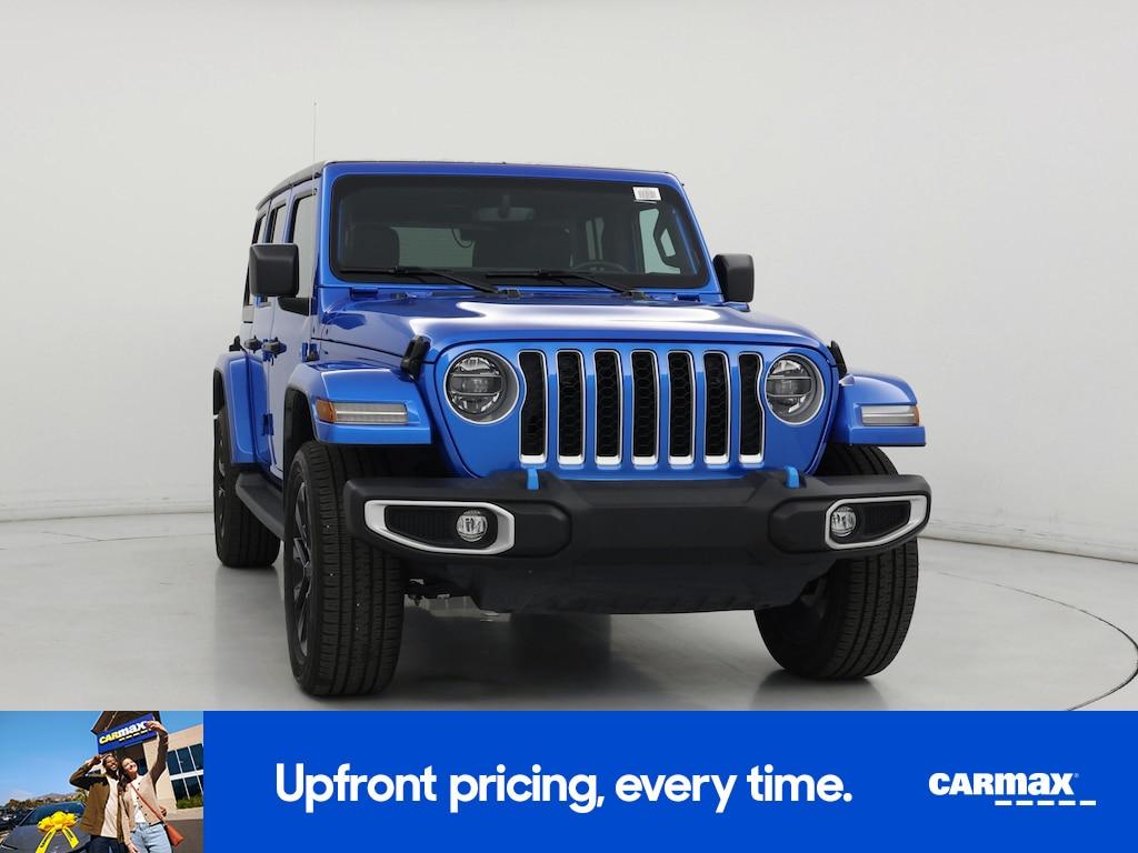 used 2022 Jeep Wrangler Unlimited 4xe car, priced at $36,998