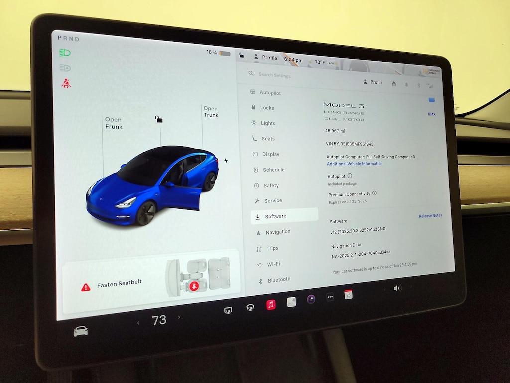 used 2021 Tesla Model 3 car, priced at $25,998