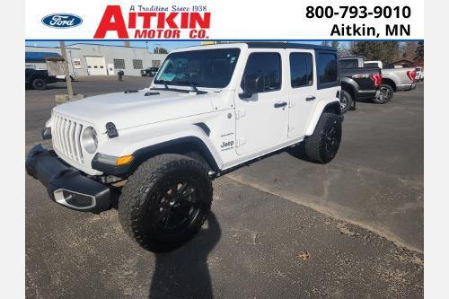 used 2018 Jeep Wrangler Unlimited car, priced at $28,200