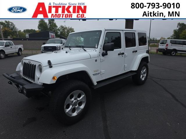 used 2015 Jeep Wrangler Unlimited car, priced at $16,995