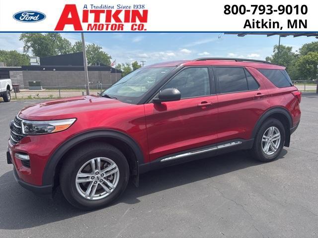 used 2021 Ford Explorer car, priced at $31,995