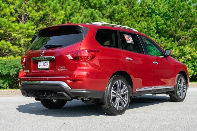 used 2020 Nissan Pathfinder car, priced at $30,000