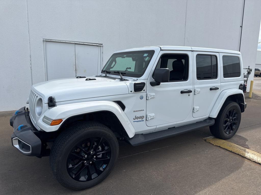 used 2022 Jeep Wrangler Unlimited 4xe car, priced at $33,995