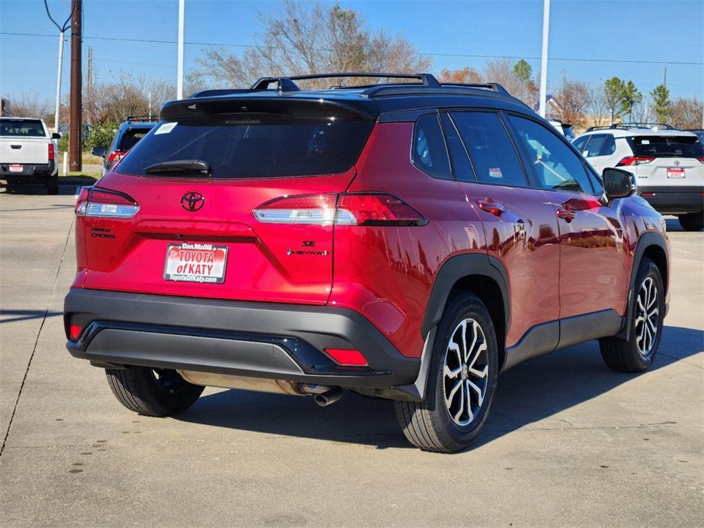 new 2025 Toyota Corolla Cross Hybrid car, priced at $34,972