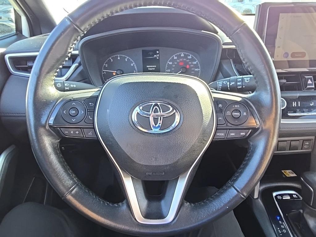 used 2023 Toyota Corolla Cross Hybrid car, priced at $27,488