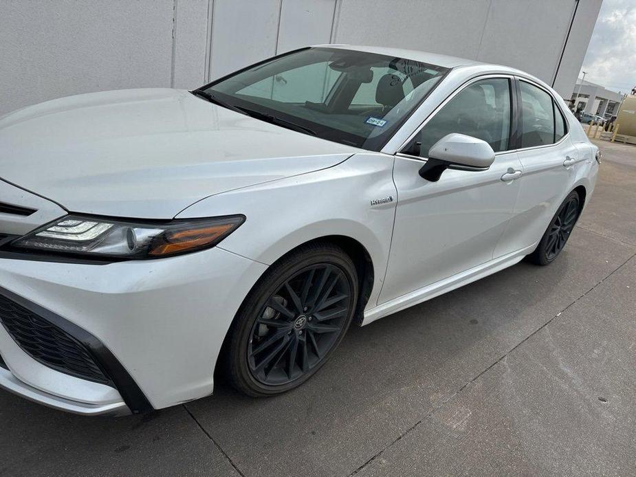used 2021 Toyota Camry Hybrid car, priced at $27,062