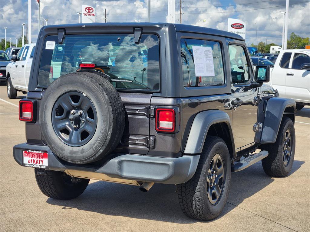 used 2020 Jeep Wrangler car, priced at $20,395