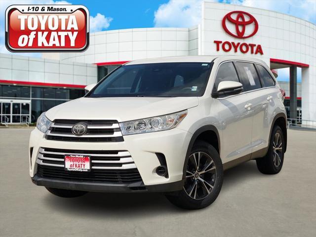 used 2019 Toyota Highlander car, priced at $18,995