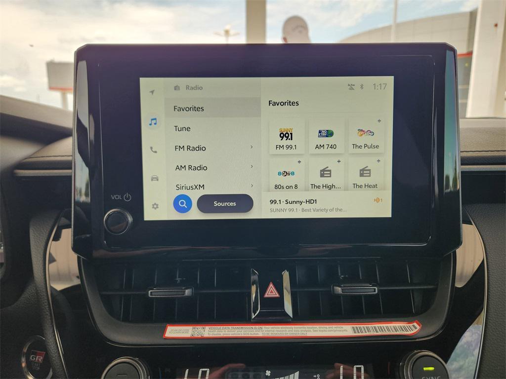 new 2025 Toyota GR Corolla car, priced at $51,173