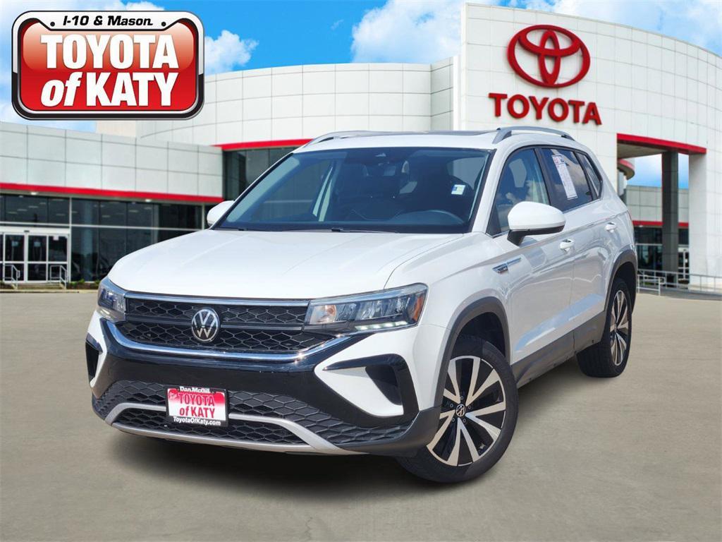 used 2024 Volkswagen Taos car, priced at $22,495