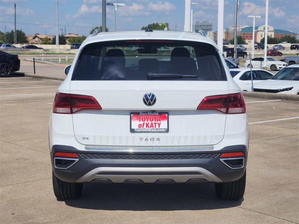 used 2024 Volkswagen Taos car, priced at $22,495