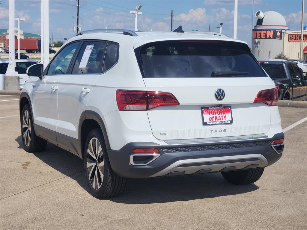used 2024 Volkswagen Taos car, priced at $22,495