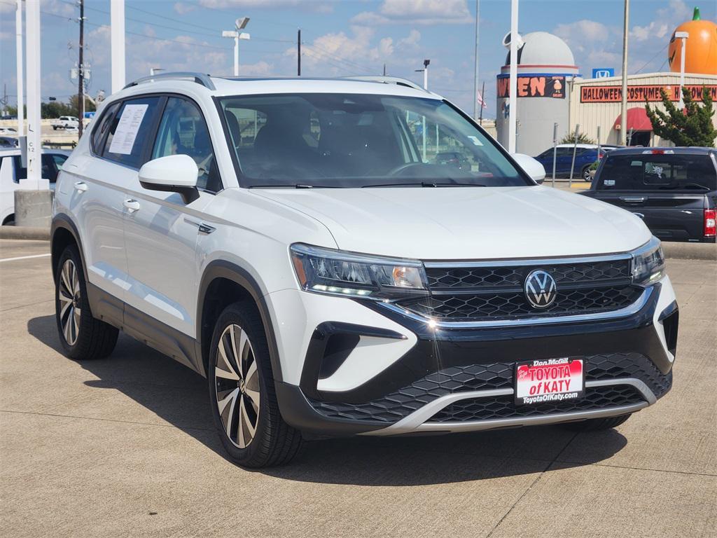 used 2024 Volkswagen Taos car, priced at $22,495