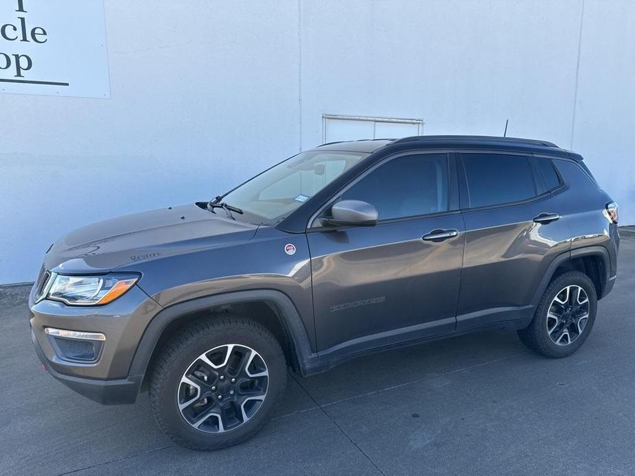 used 2021 Jeep Compass car, priced at $18,841