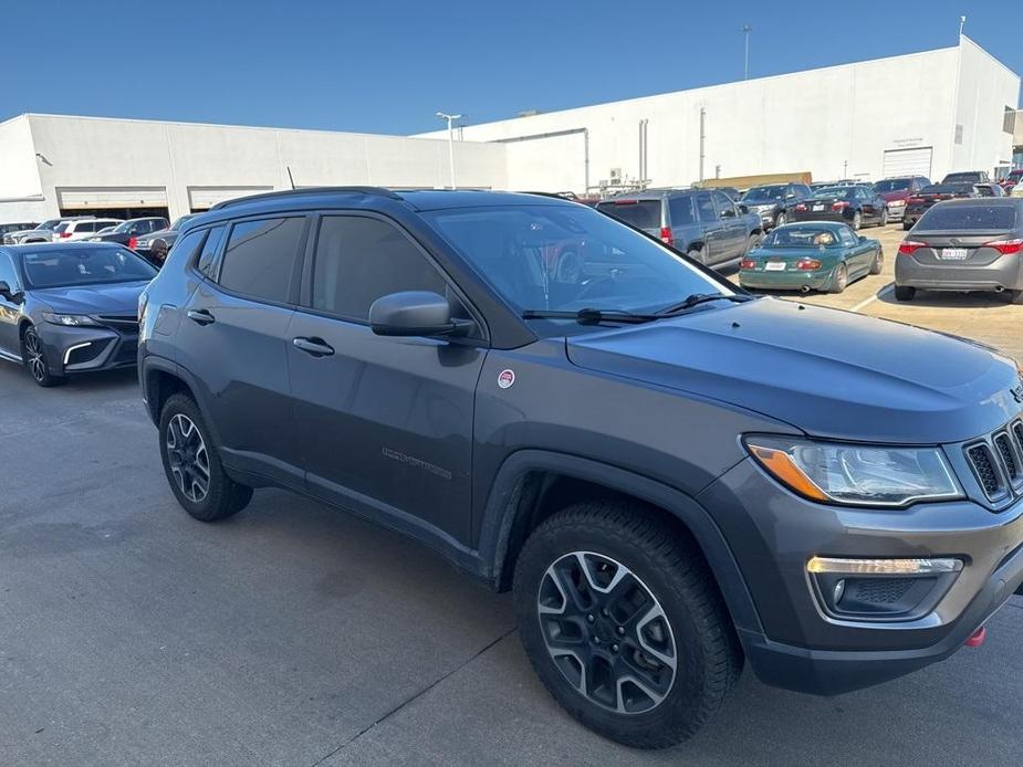 used 2021 Jeep Compass car, priced at $18,841