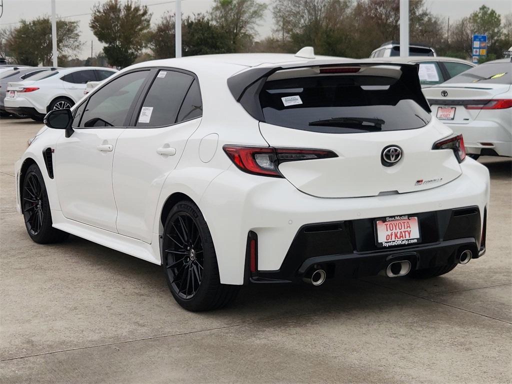 new 2025 Toyota GR Corolla car, priced at $44,733