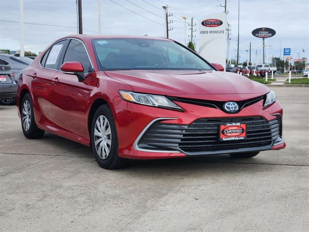 used 2023 Toyota Camry Hybrid car, priced at $25,488