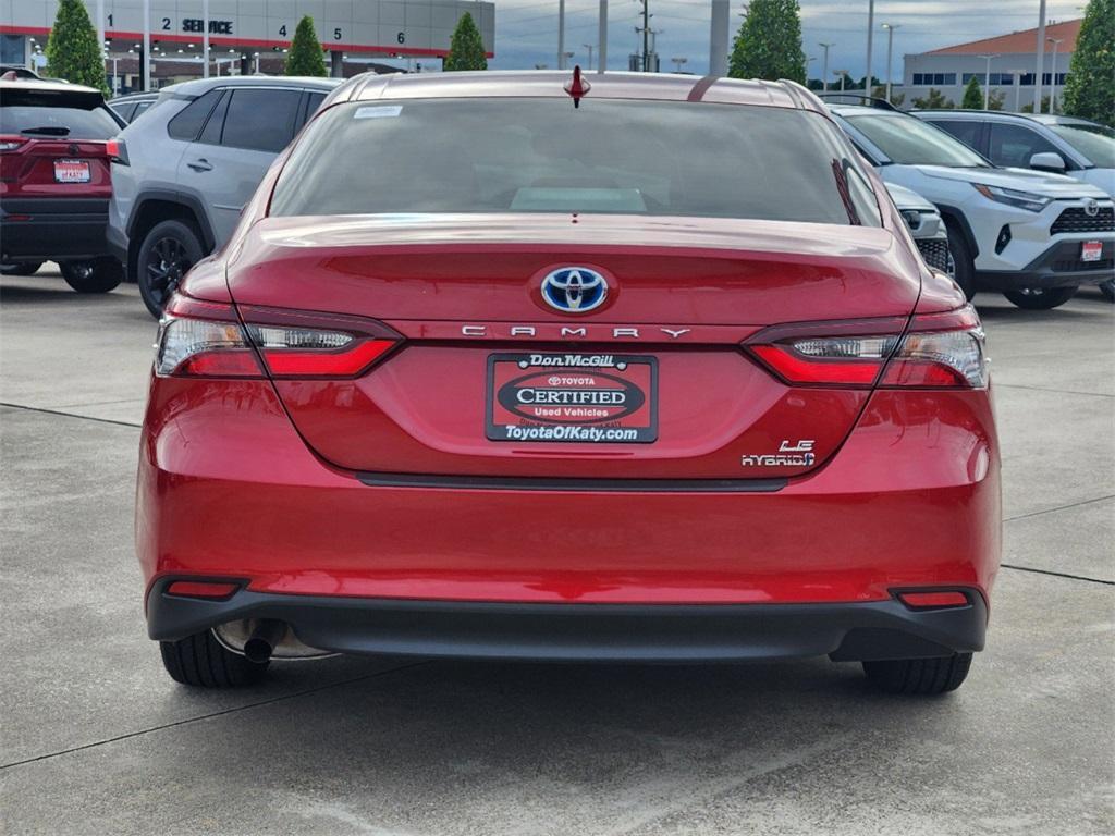 used 2023 Toyota Camry Hybrid car, priced at $25,488