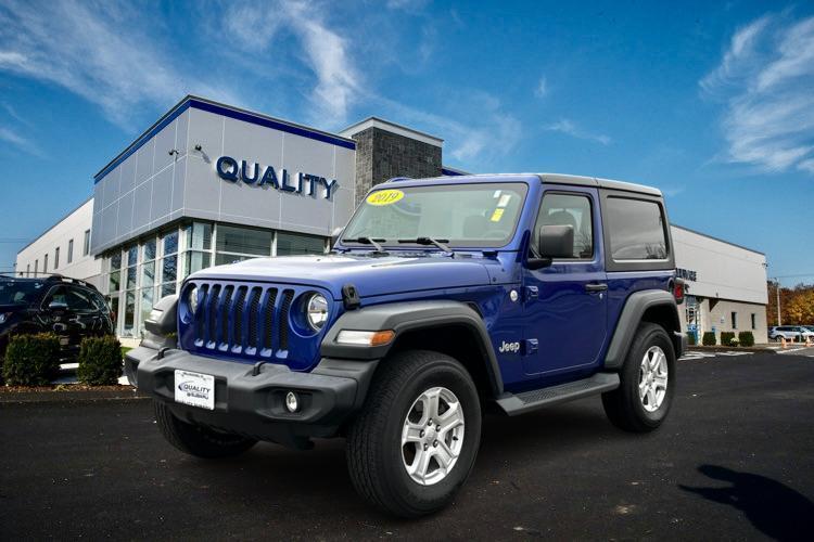 used 2019 Jeep Wrangler car, priced at $22,995