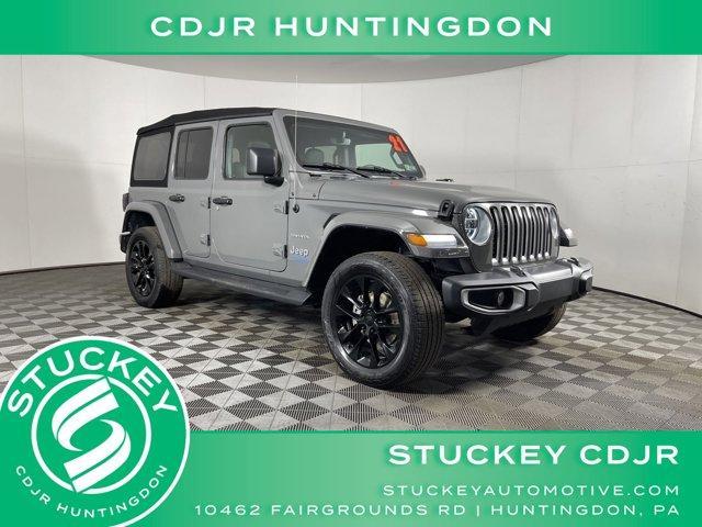 used 2021 Jeep Wrangler Unlimited 4xe car, priced at $28,497