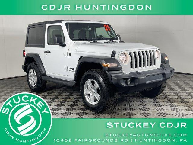 used 2021 Jeep Wrangler car, priced at $26,497