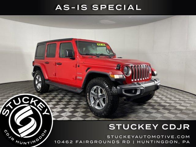 used 2019 Jeep Wrangler Unlimited car, priced at $18,497