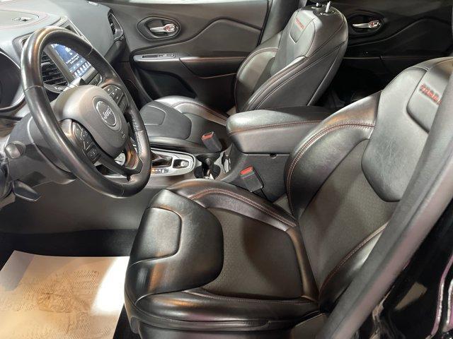 used 2021 Jeep Cherokee car, priced at $24,497