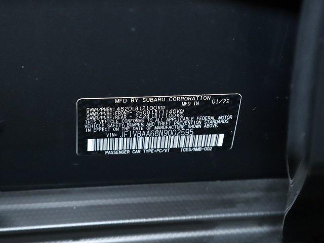 used 2022 Subaru WRX car, priced at $26,977
