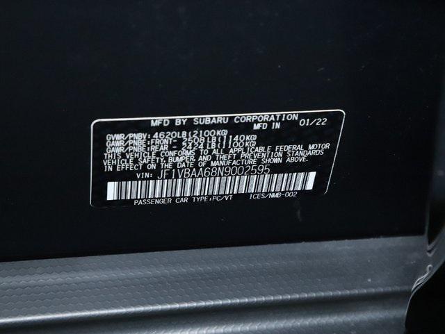 used 2022 Subaru WRX car, priced at $26,599