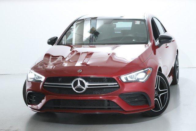 used 2021 Mercedes-Benz AMG CLA 35 car, priced at $34,554