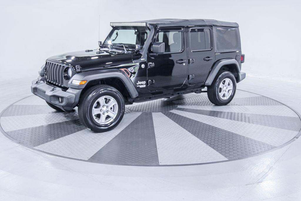 used 2018 Jeep Wrangler Unlimited car, priced at $24,420