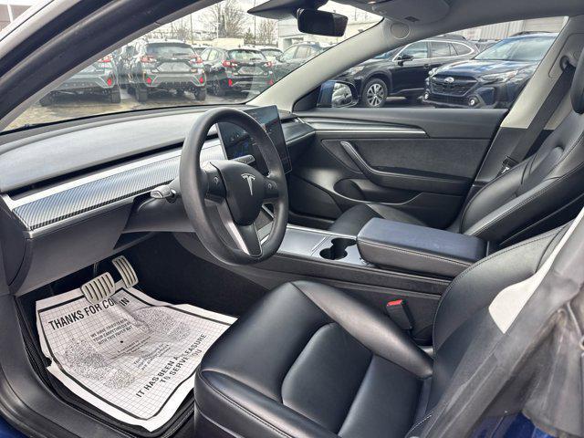 used 2022 Tesla Model 3 car, priced at $27,695