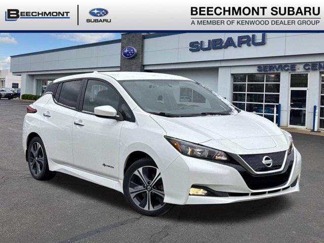 used 2018 Nissan Leaf car, priced at $11,663