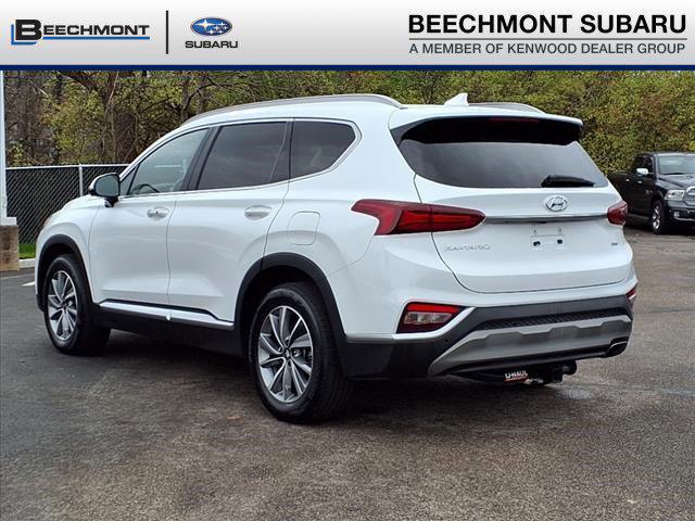 used 2019 Hyundai Santa Fe car, priced at $18,099