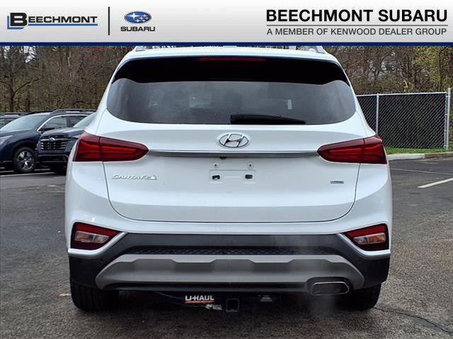 used 2019 Hyundai Santa Fe car, priced at $18,099