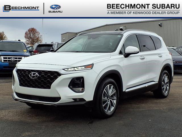 used 2019 Hyundai Santa Fe car, priced at $18,099