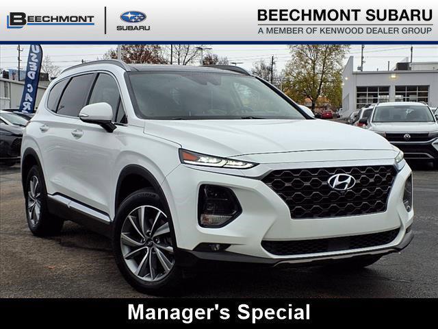 used 2019 Hyundai Santa Fe car, priced at $18,099