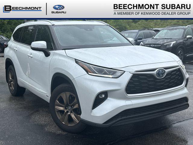 used 2022 Toyota Highlander Hybrid car, priced at $41,795