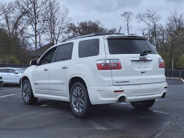 used 2012 GMC Acadia car, priced at $9,304