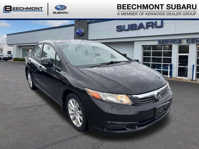 used 2012 Honda Civic car, priced at $6,461