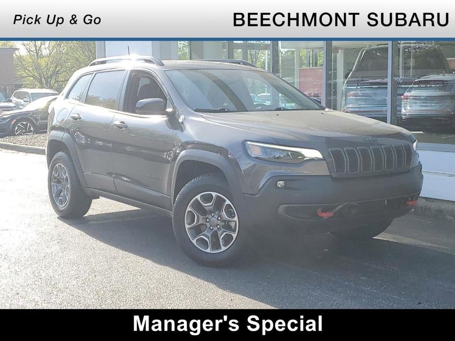 used 2022 Jeep Cherokee car, priced at $24,995