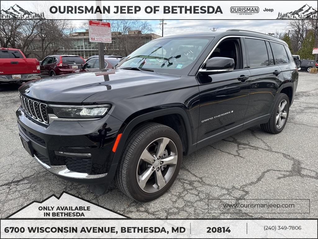 used 2021 Jeep Grand Cherokee L car, priced at $34,000