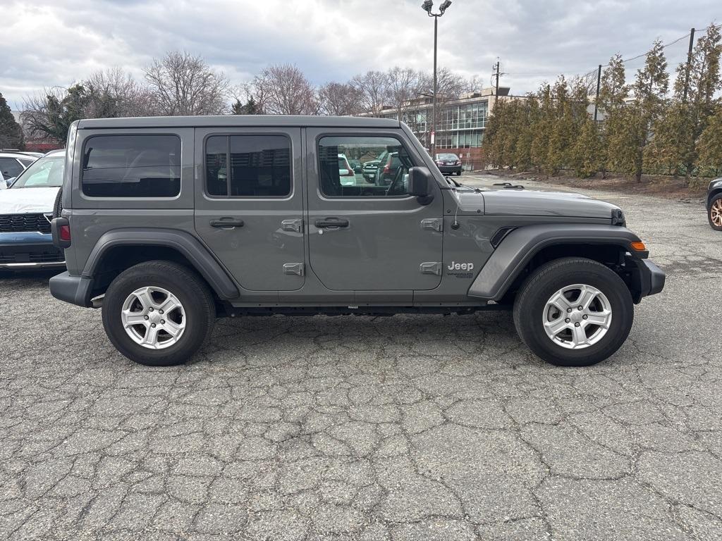 used 2021 Jeep Wrangler Unlimited car, priced at $31,400