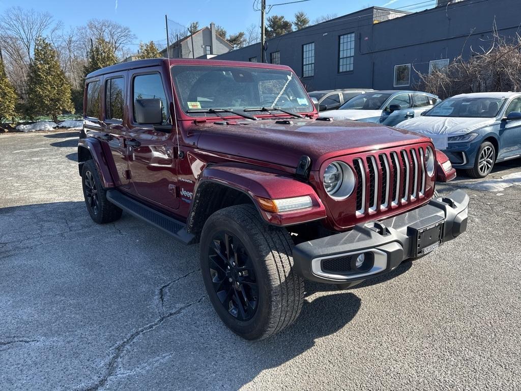 used 2021 Jeep Wrangler Unlimited 4xe car, priced at $34,750