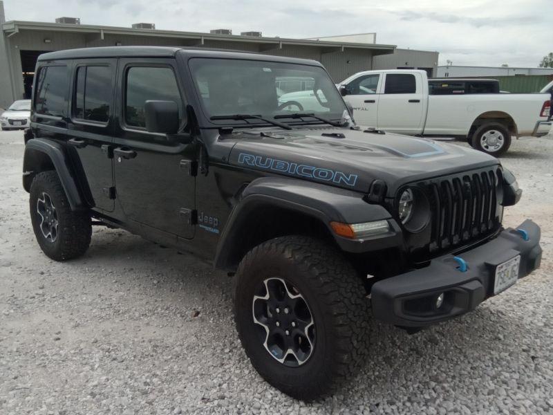 used 2022 Jeep Wrangler Unlimited 4xe car, priced at $36,500