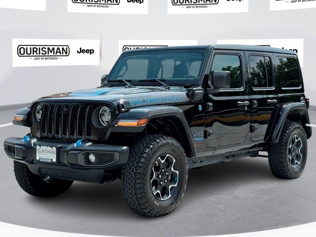 used 2022 Jeep Wrangler Unlimited 4xe car, priced at $36,000