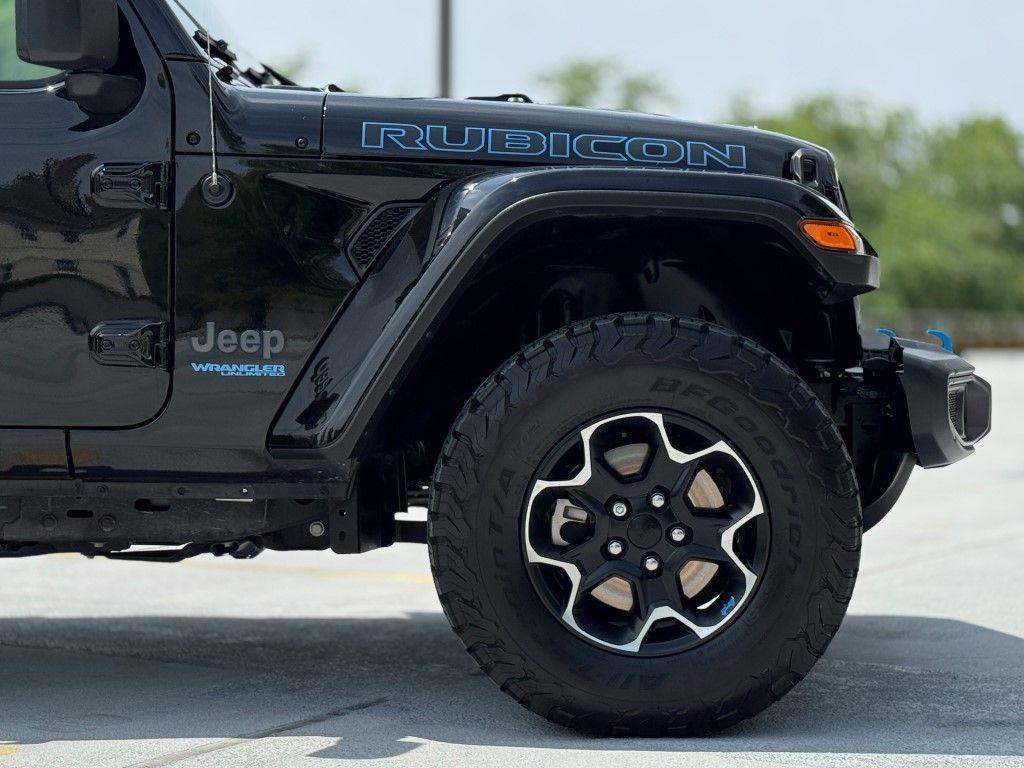 used 2022 Jeep Wrangler Unlimited 4xe car, priced at $35,500