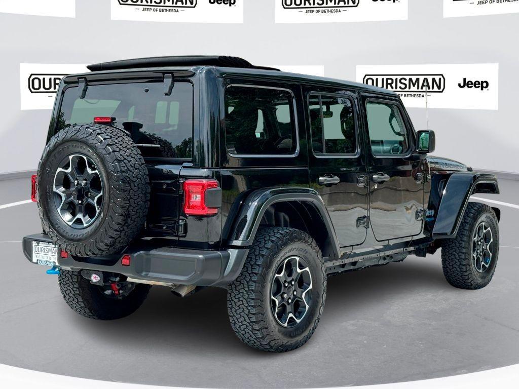 used 2022 Jeep Wrangler Unlimited 4xe car, priced at $35,500